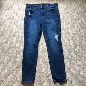 Gap Distressed Skinny Jean